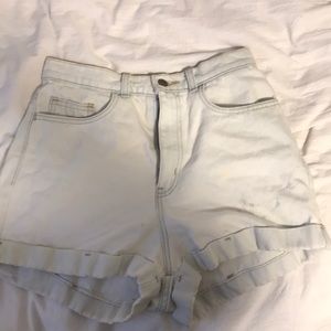 American apparel vintage high waist shorts
